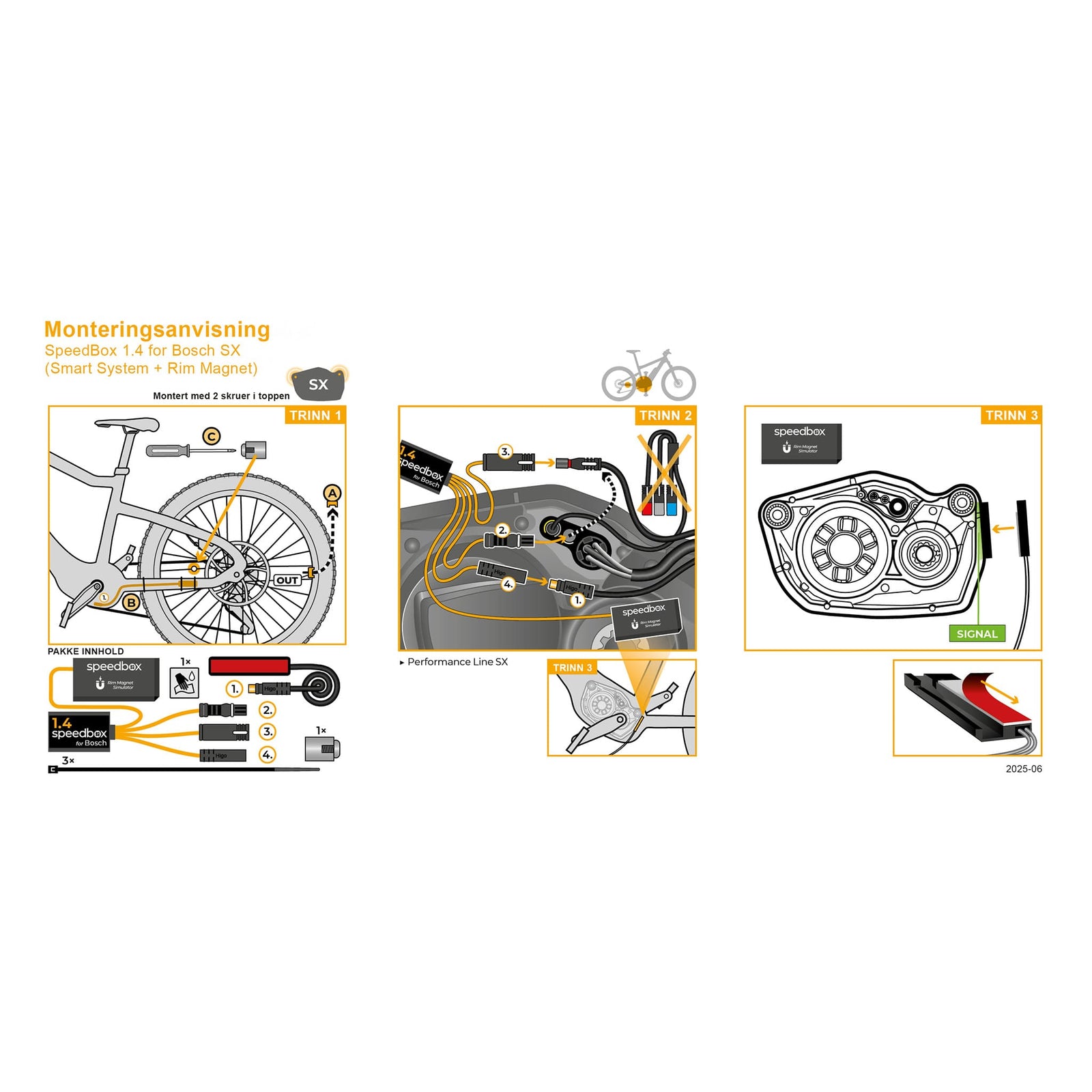 SpeedBox 1.4 for Bosch SX (Smart System Gen.4 + Rim Magnet) - EL - SYKKELTRIM - ebiketech