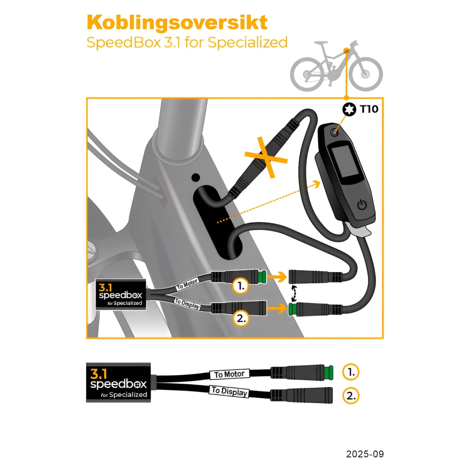 SpeedBox 3.1 for Specialized Vmax (for alle Specialized motorer med TCU/MasterMind TCU) - ELSYKKEL - TRIM! - ebiketech