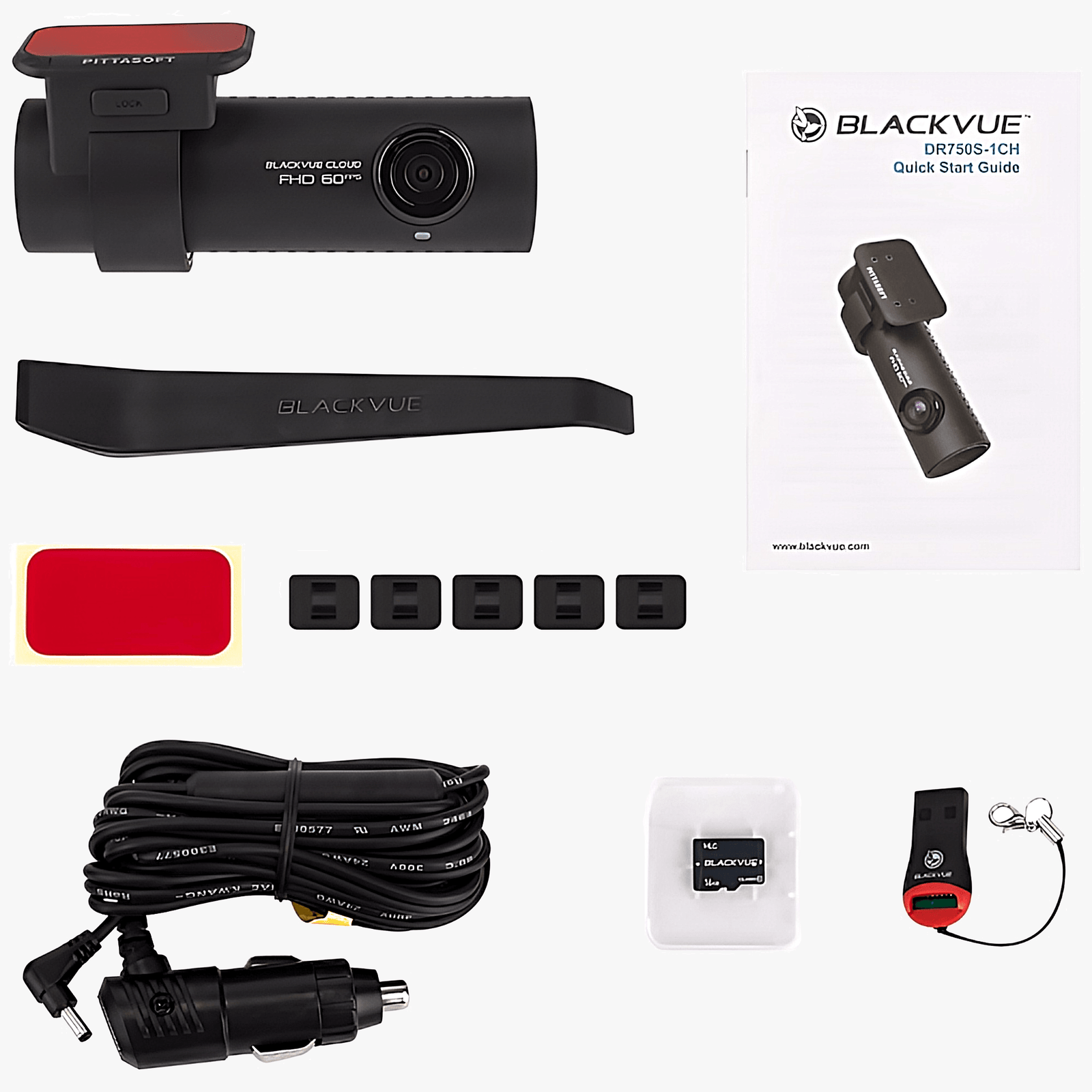 BlackVue Dashbordkamera DR750S 1CH 32GB Nordic - ebiketech