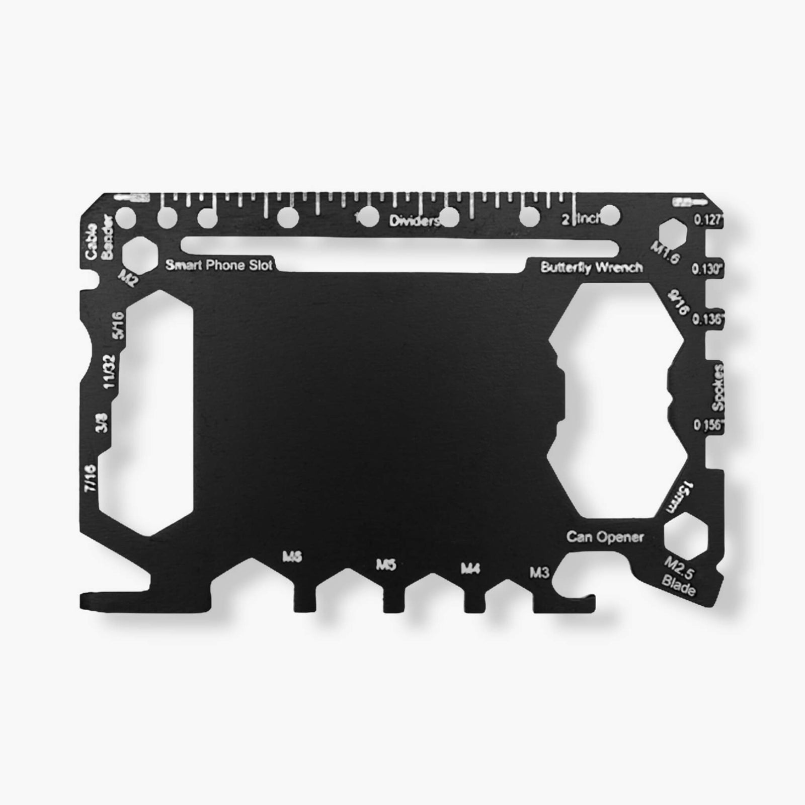 Gratis bonusprodukt - ebiketech universal multiverktøy i kredittkortstørrelse - ebiketech