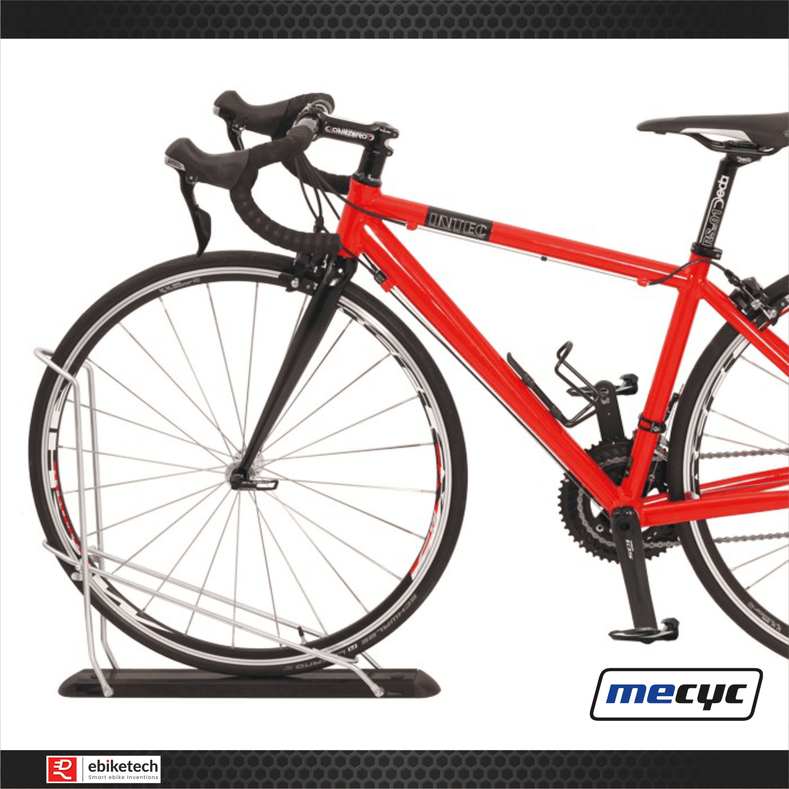 MECYC sammenleggbart kombi sykkelstativ for både gulv- og veggmontering, 30 kg. - ebiketechnology