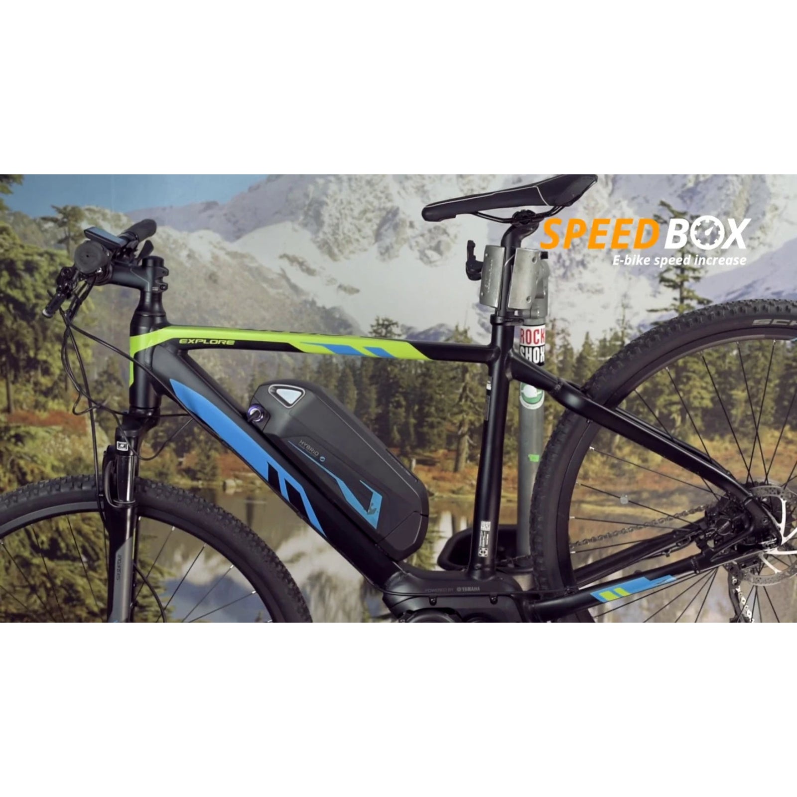 SpeedBox 1.0 for Giant 2015/2016 - innebygd skjult elsykkeltrim som opphever 25 km/t sperren - ebiketechnology