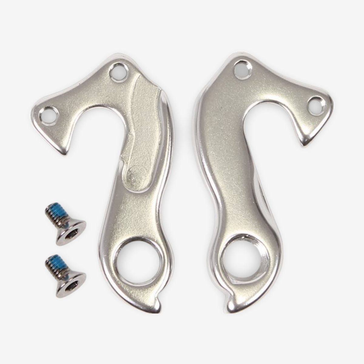 Gear hanger for trekking & MTB frames - alloy cast - mount with 2 screws M5, outside assembling