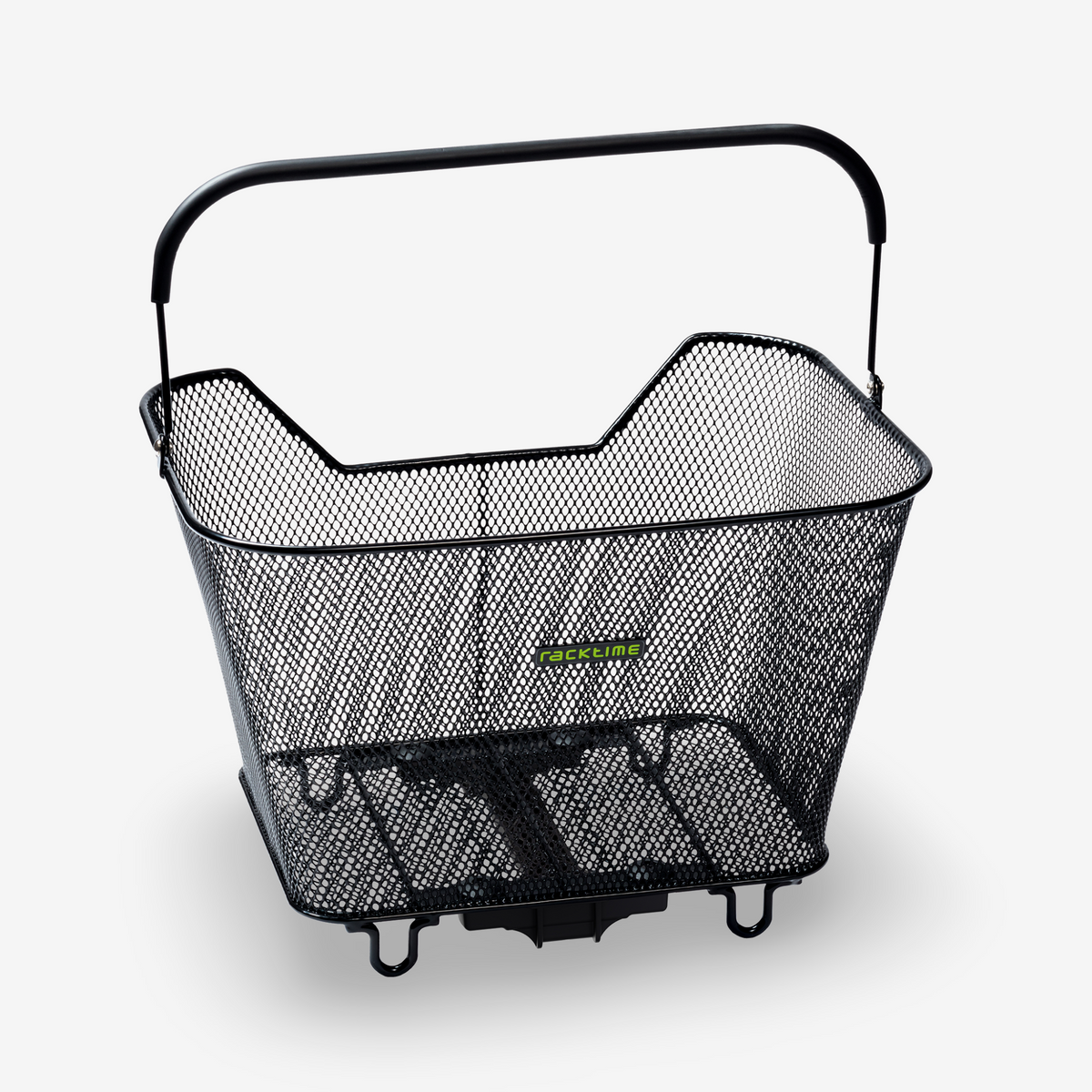 RackTime Baskit 2.0 Stor kurv inkl. Snapit -adapter | svart