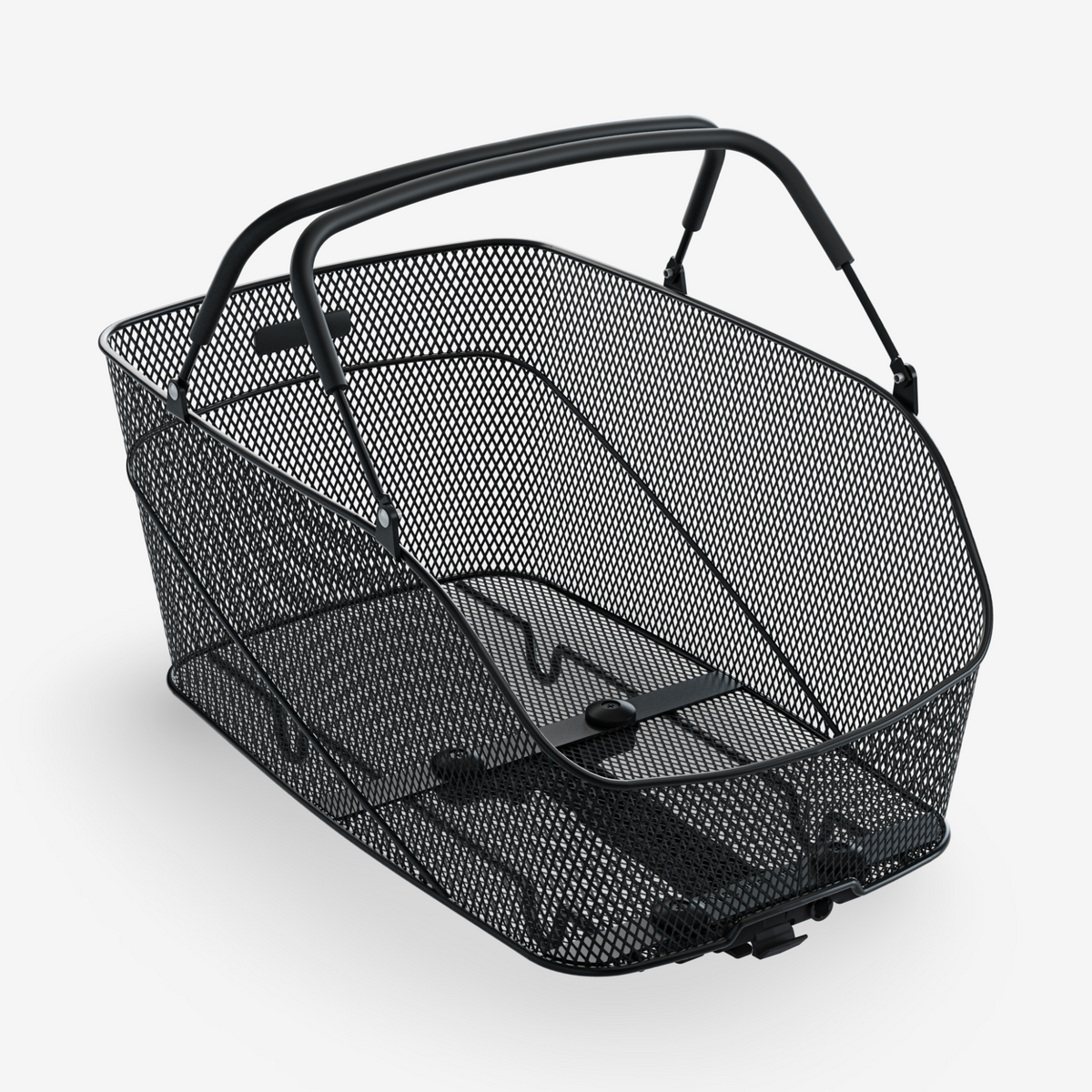 RackTime Baskit Trunk 2.0 Stor kurv inkl. Snapit -adapter | svart
