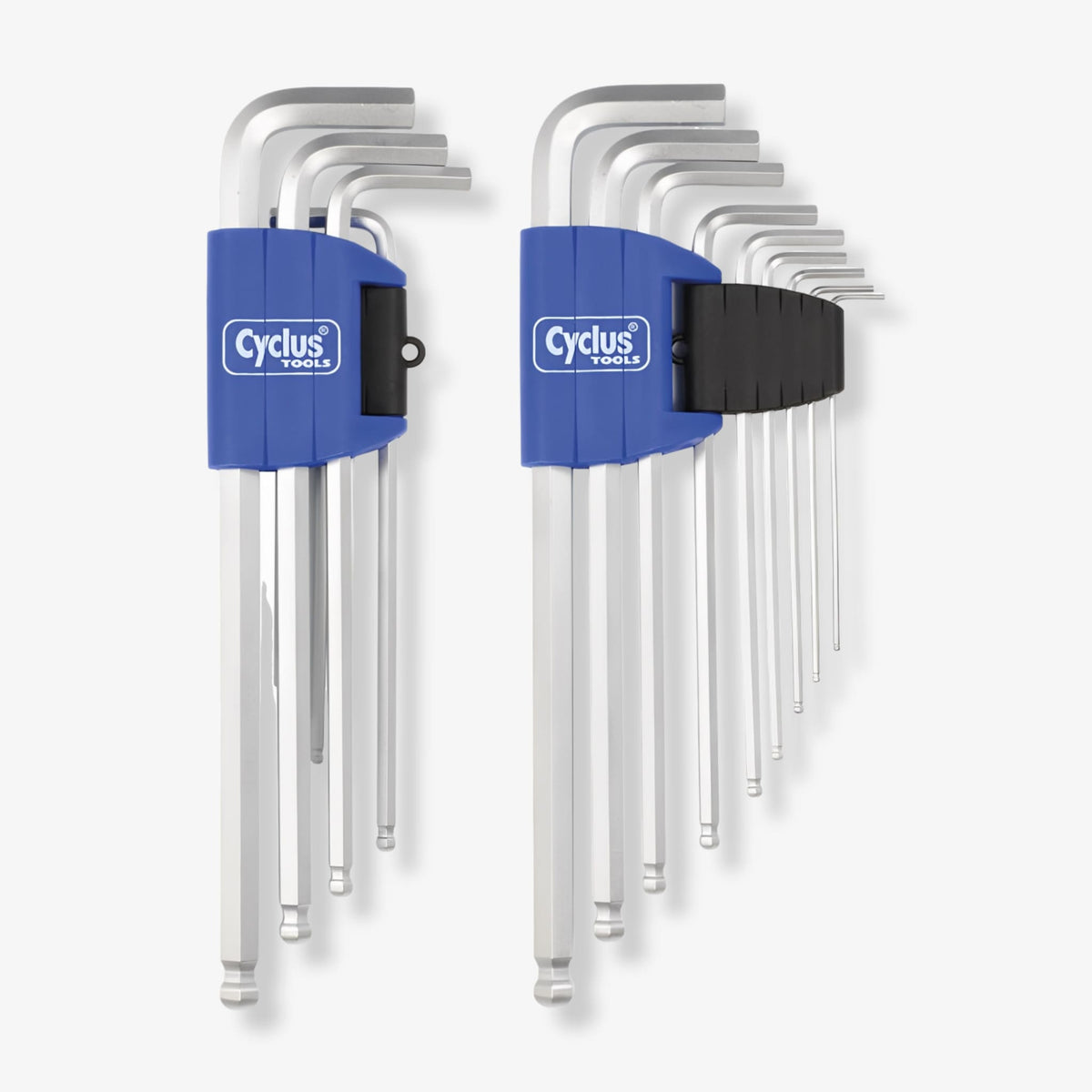 Cyclus Tools Hexagon Ball-End nøkkelsett | 9 deler | 1,5 - 10 mm, med holder