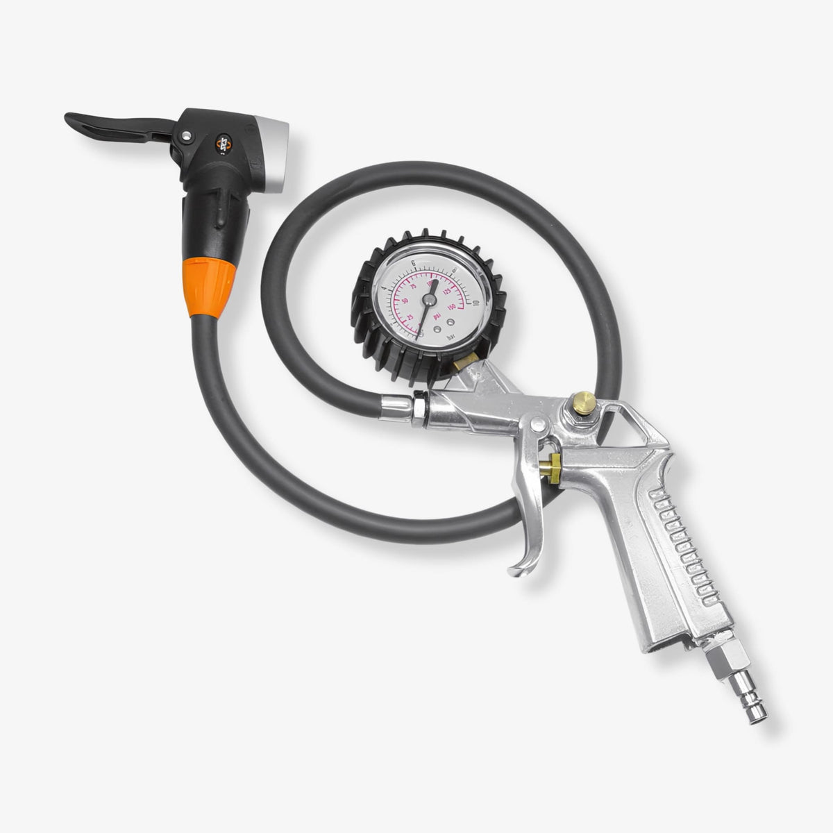Cyclus Tools luftpåfyller for Schrader (Auto) / Presta (Sclaverand) ventil