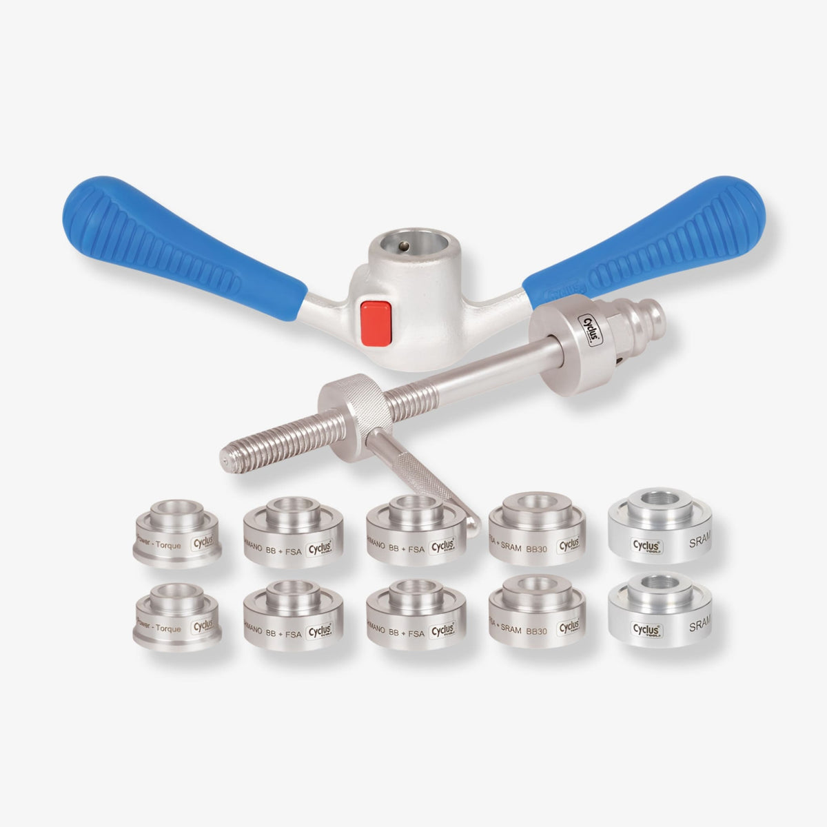 Cyclus Tools Snap.in - PressFit Set B - verktøyholder, trykkspindel og trykkringer (5 sett)