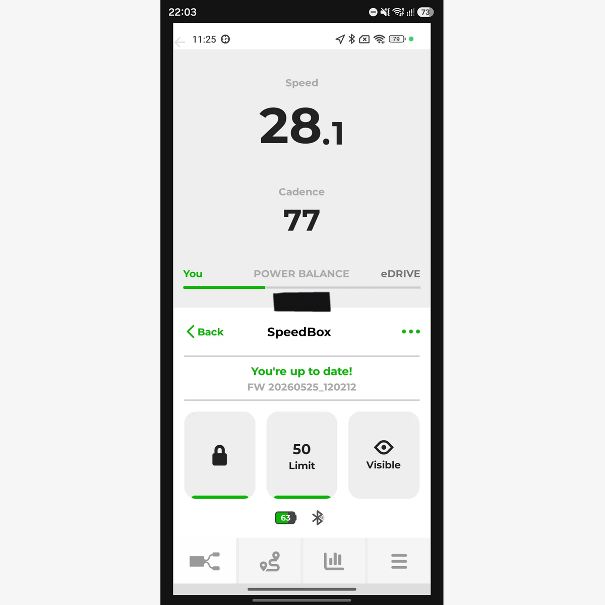 ebiketech 3.2 B.Tuning for Momas Ultra+ Gen 4 - ELSYKKEL-TRIM med App