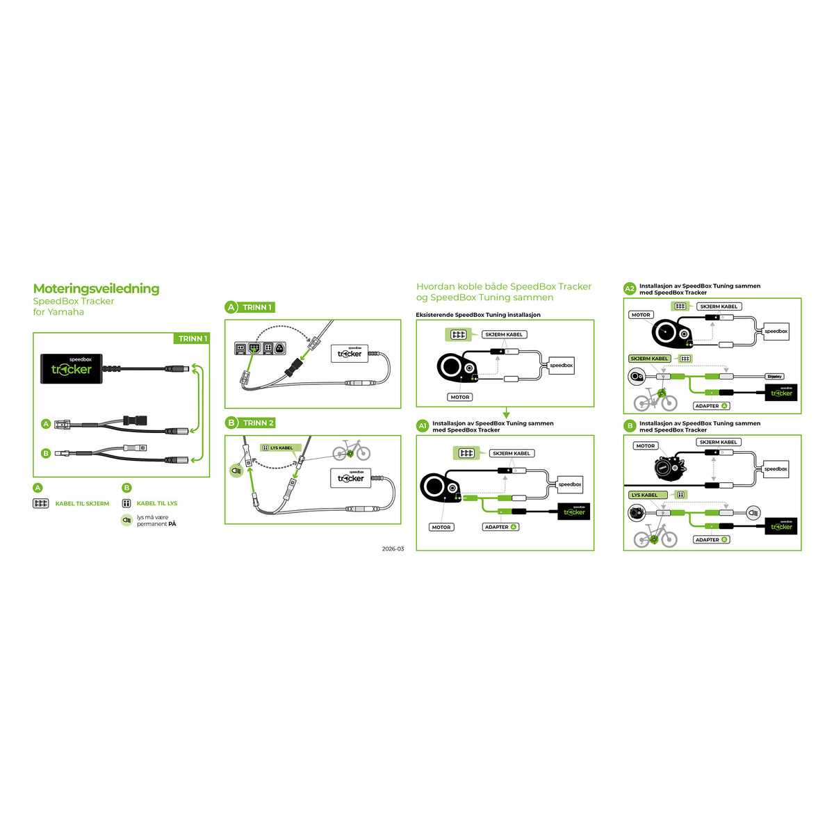 SpeedBox Tracker for Yamaha (inkludert App løsning) - Skjult sporingsløsning 24x7 for elsykkel!