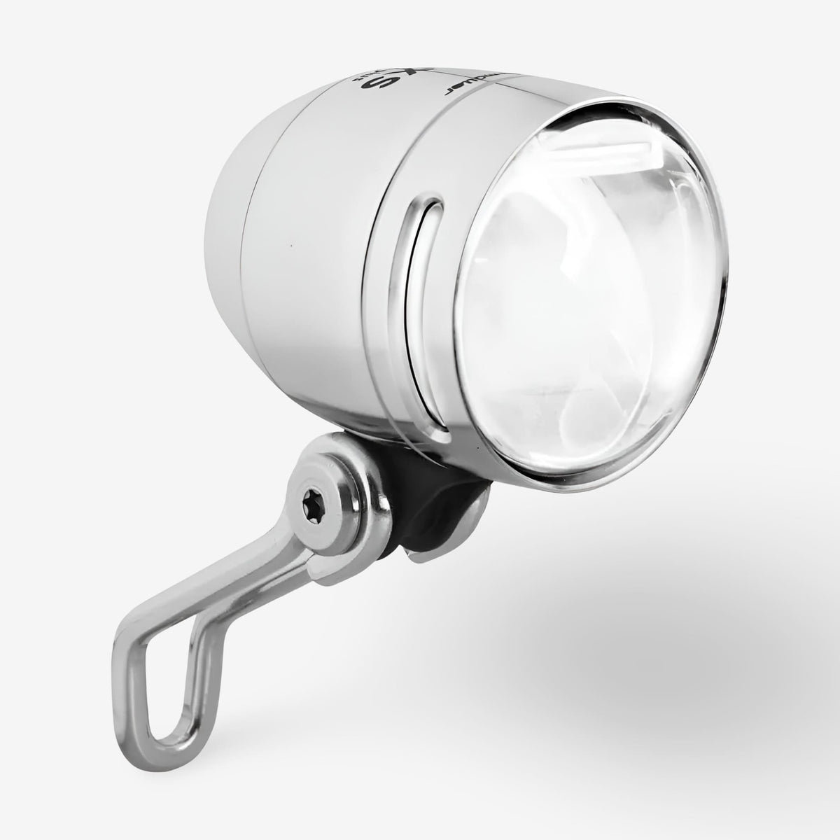 Busch & Müller IQ - XS | Dynamo - Headlight | 70 Lux | sølv | Dagtid løpende lys, tuplight - ebiketech