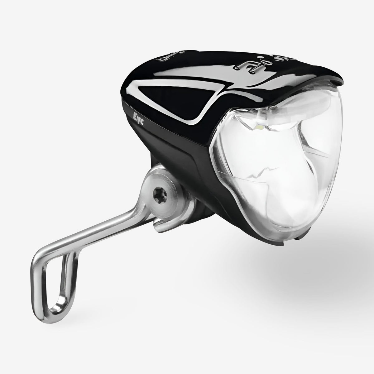 Busch & Müller Lumotec Eyc E elsykkellykt, 50 lux – drives av sykkelbatteri, DC 6–42 V - ebiketech
