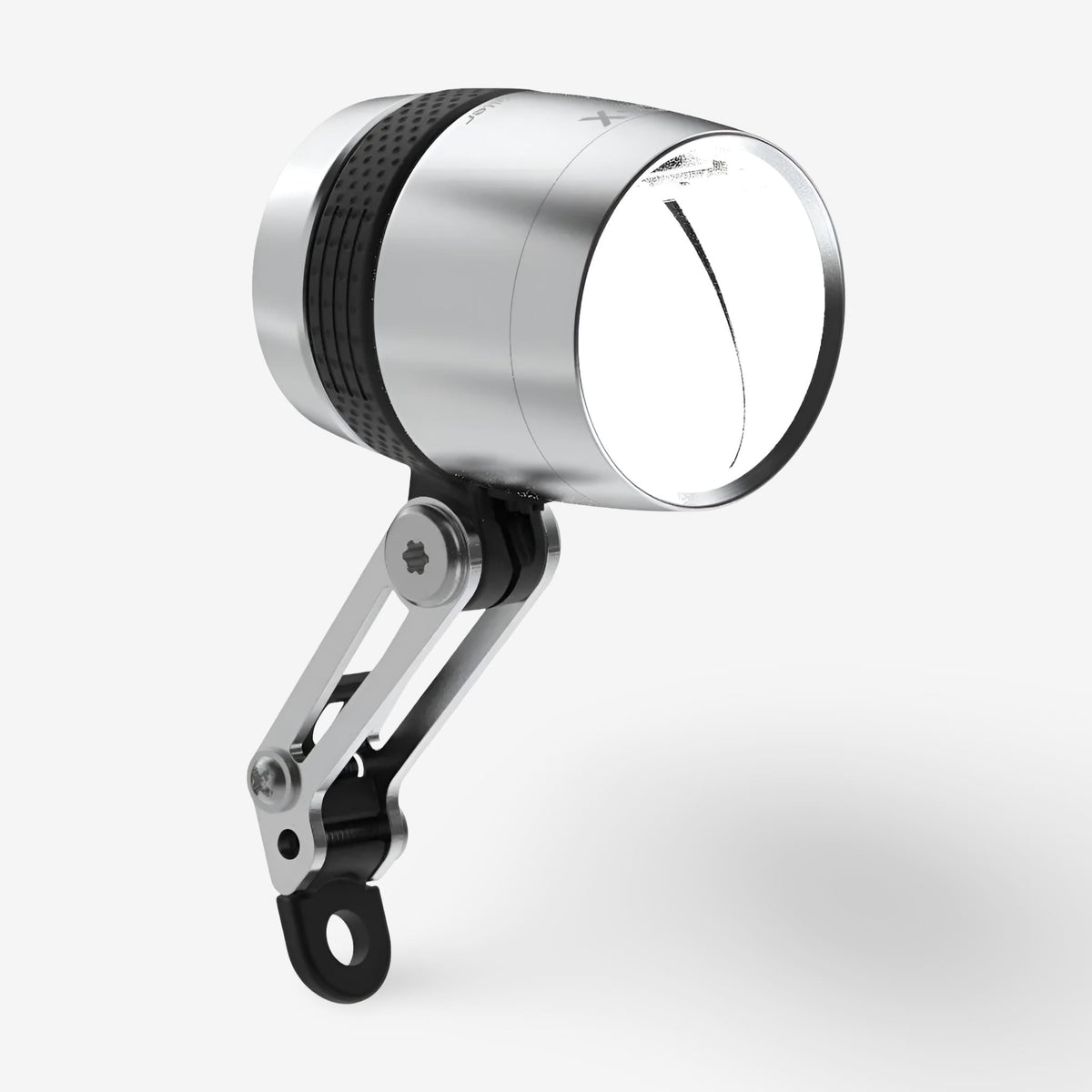 Busch & Müller Lumotec IQ - X LED dynamolykt, 100 lux – sølv, med kjørelys, standlys, nærfeltlys og frontrefleks - ebiketech