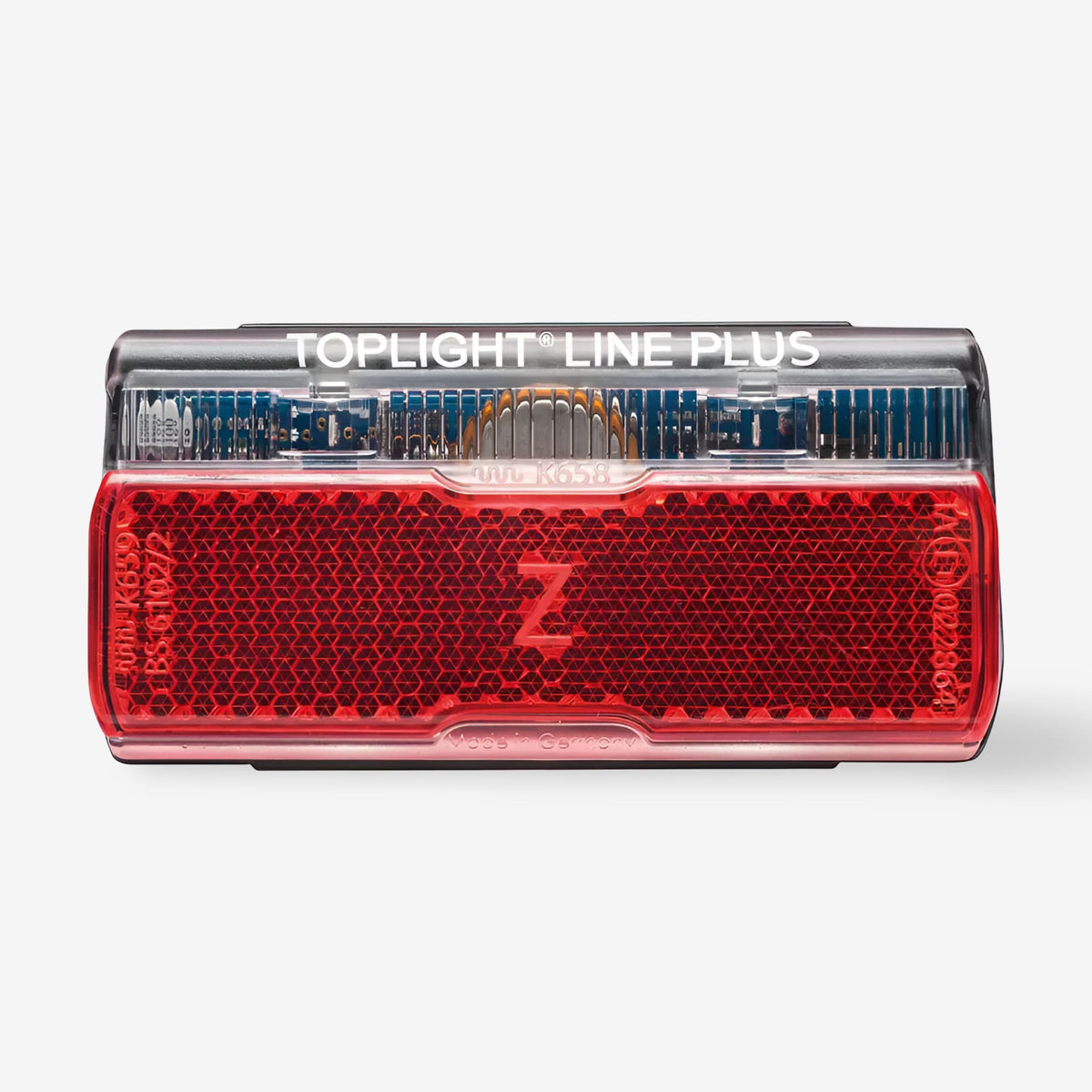 Busch & Müller Toplight Line Brake Plus LED baklykt for dynamo – med standlys og bremselys - ebiketech