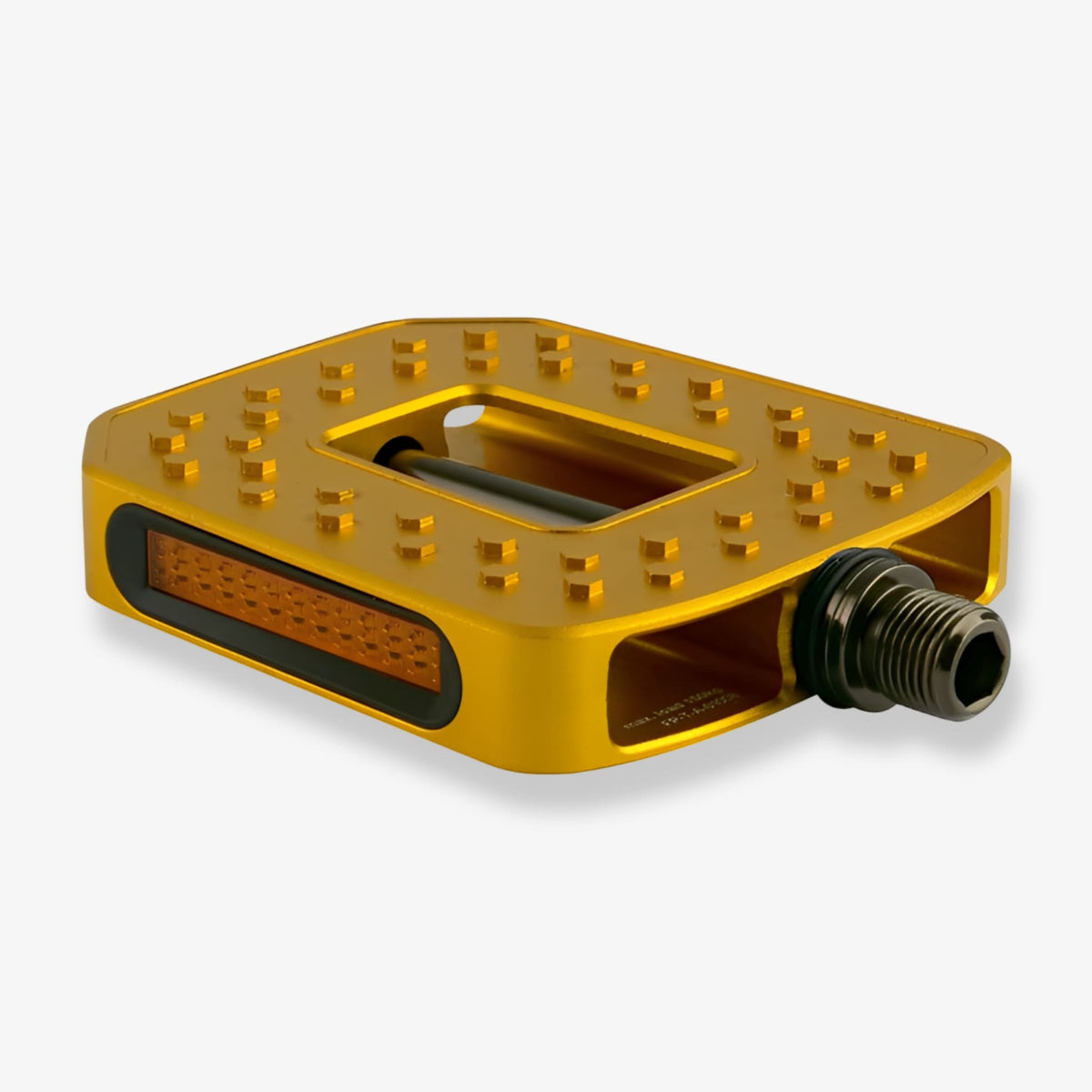 by.Schulz M.2 View CNC M - Line Pedalsett for sykkel og elsykkel - Gull - ebiketech