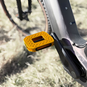 by schulz pedale by.Schulz M.2 View CNC M-Line Pedalsett for sykkel og elsykkel - Gull