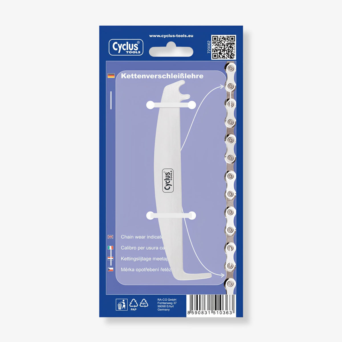 Cyclus Tools Chain Wear Indicator - ebiketech