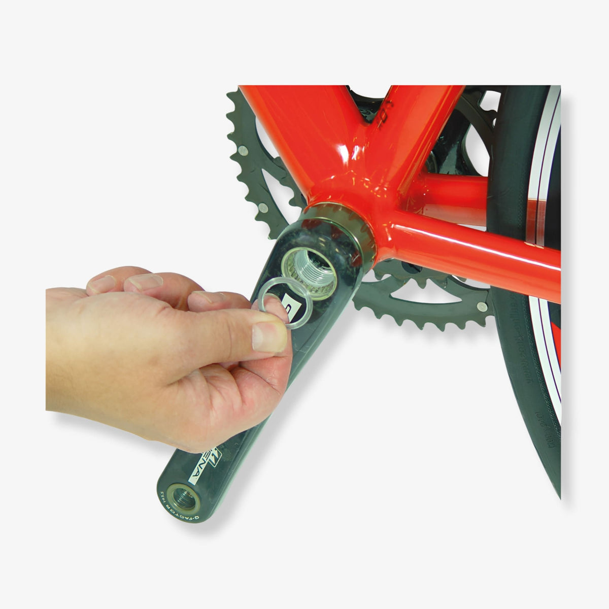 Cyclus Tools Crank Extractor Adapter for Campagnolo Power Torque Carbon Cranks - fungerer bare med Extractor 720249 - ebiketech