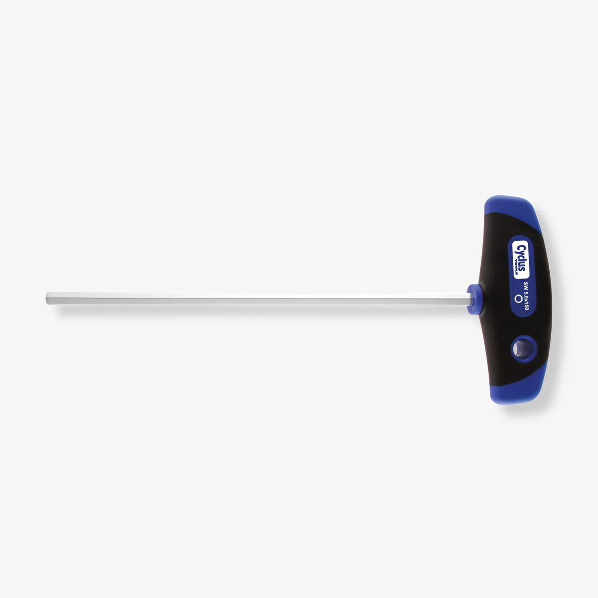 Cyclus Tools Hexagon Box Kryple 5mm med 150 mm blad, multikomponent T-grip - ebiketech