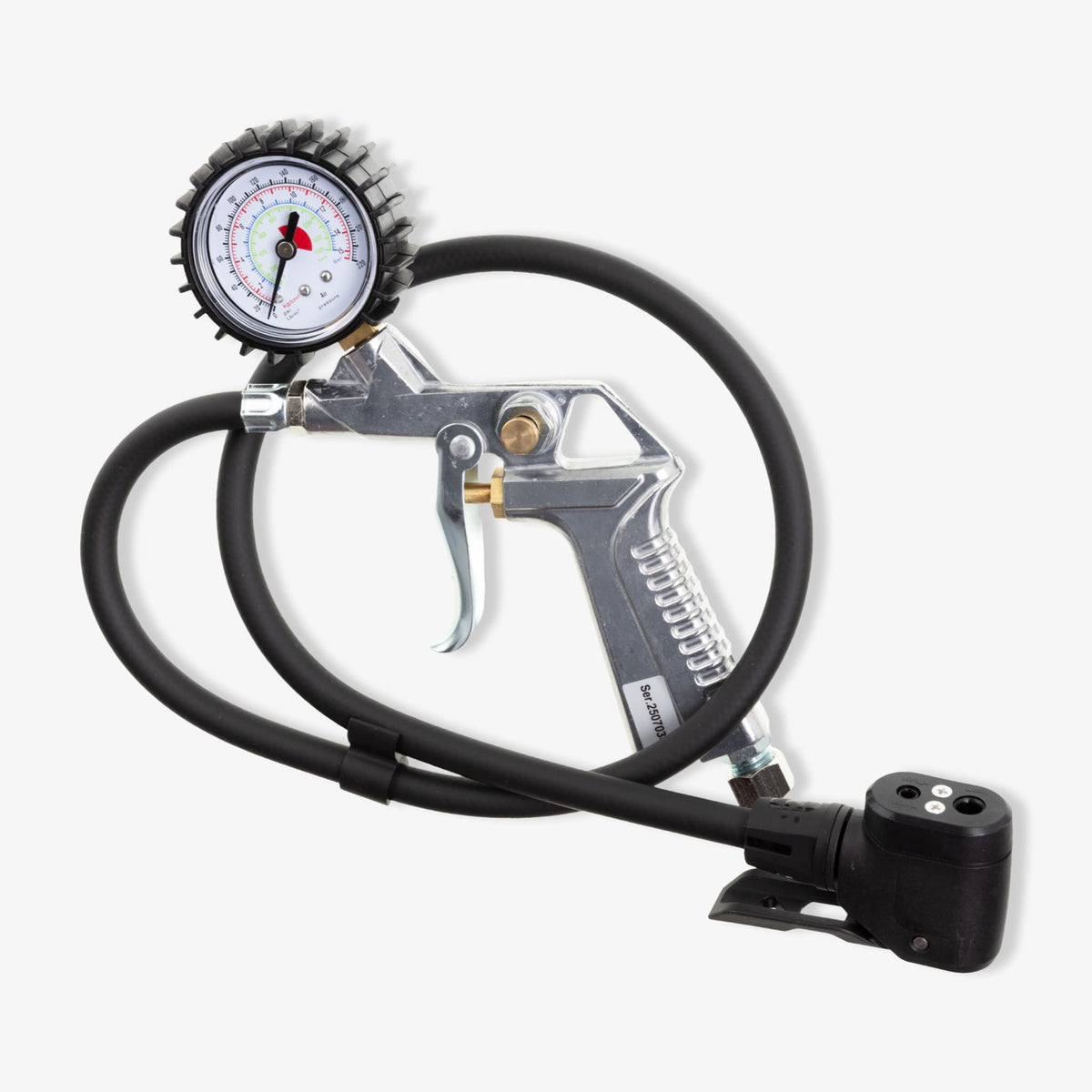 Cyclus Tools luftpåfyller for Schrader (Auto) / Presta (Sclaverand / French) ventil - ebiketech
