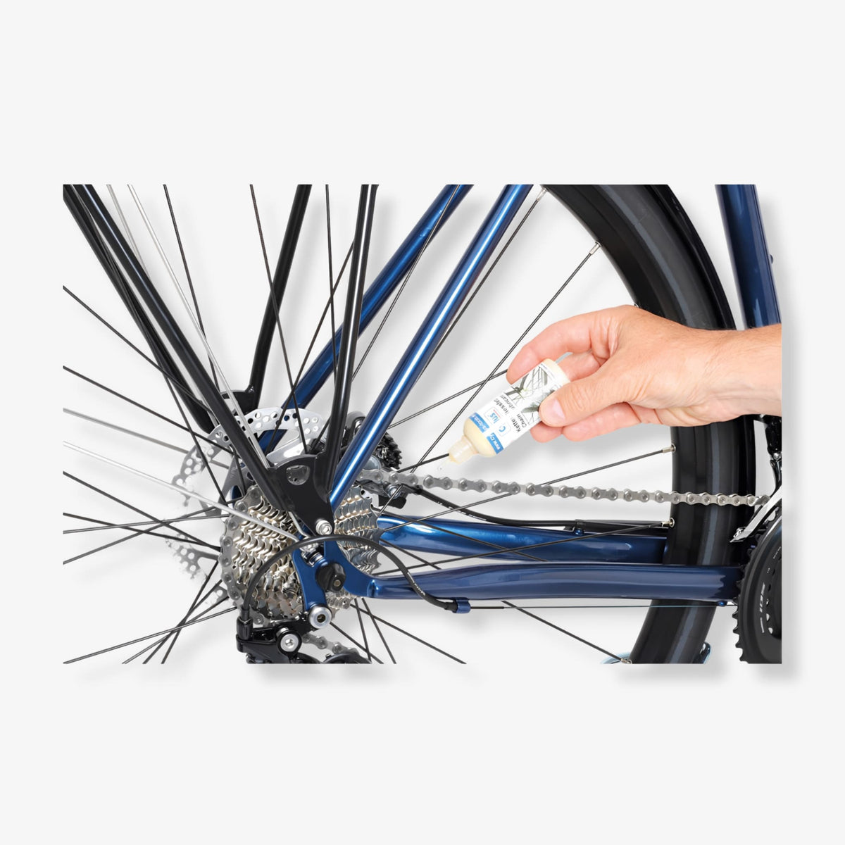 Cyclus Tools Premium kjedeolje, 50 ml Dispenserflaske (for bruk hjemme og på reise!) - ebiketech