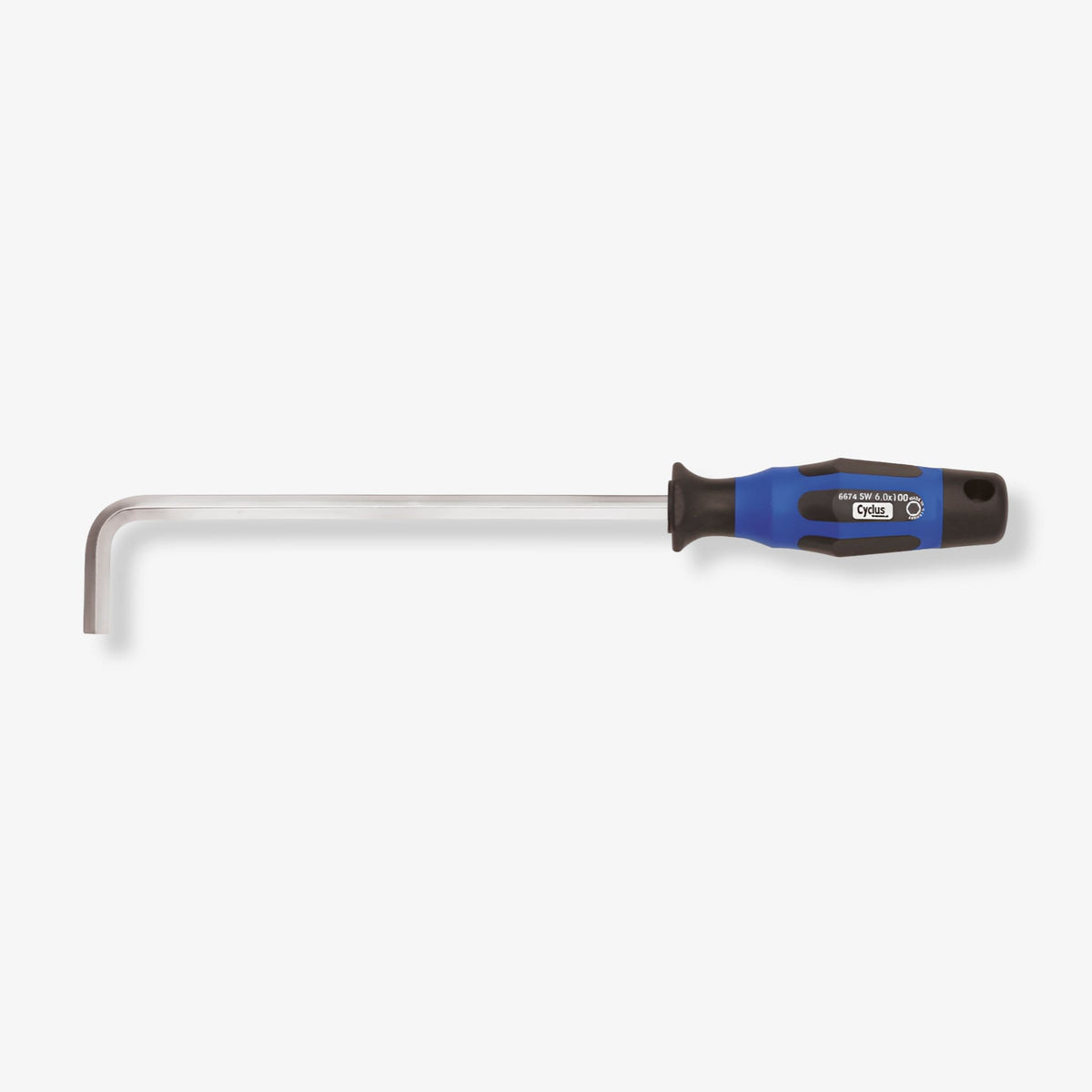 Cyclus Tools sekskantnøkkel 10mm med plasthåndtak, lengde 150mm - ebiketech
