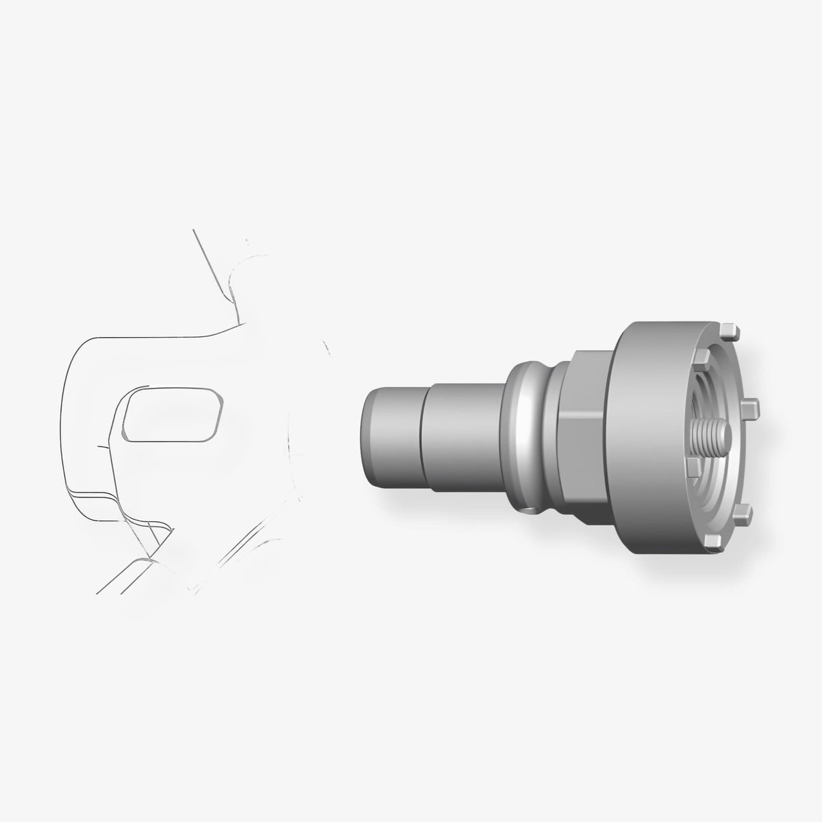 Cyclus Tools Snap.in | Locknut Remover Continental 48V Revolution Compatible | Sn.66-W - ebiketech