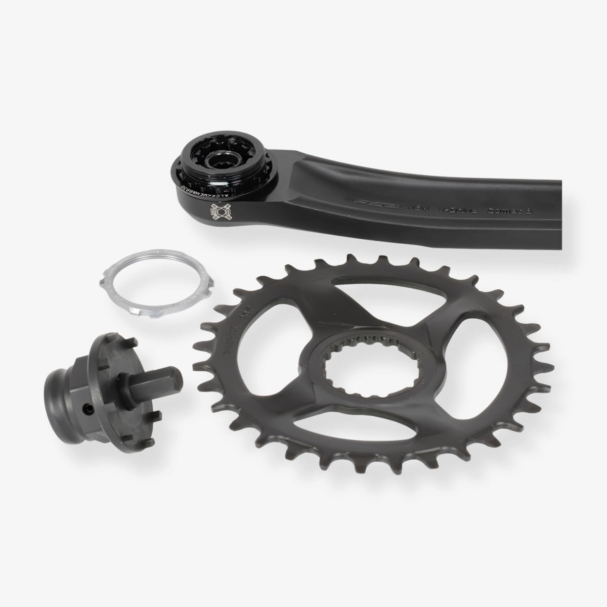 Cyclus Tools Snap.in Lockring Fjerningsverktøy Direkte montering | For FSA / spesialiserte / Cannondale Direct Mount Chainrings | SN.57-W - ebiketech