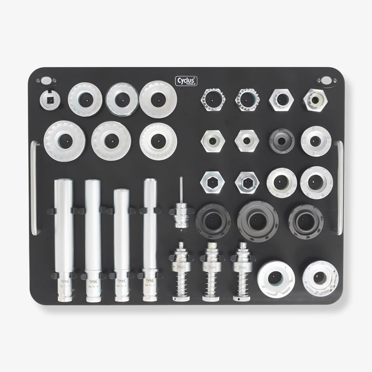 Cyclus Tools Snap.in Workshop Case inkl. snap.in cudes verktøy og holder - ebiketech