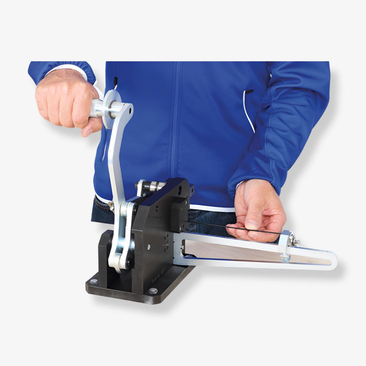 Cyclus Tools Spoke Threading Machine med justerbare rullende dies | Serie 04 - ebiketech