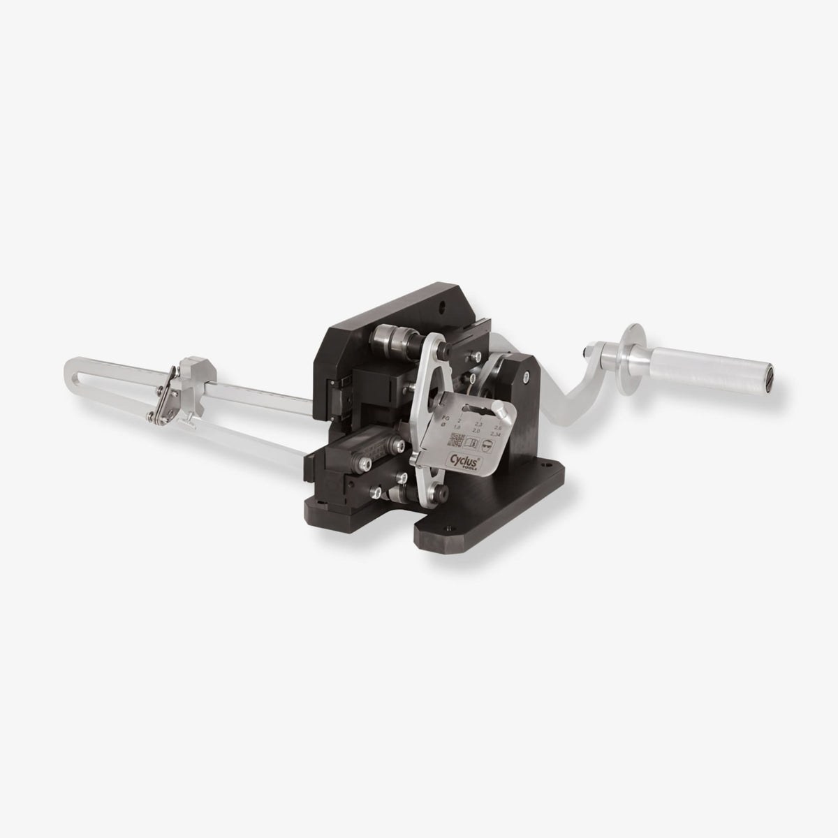 Cyclus Tools Spoke Threading Machine med justerbare rullende dies | Serie 04 - ebiketech