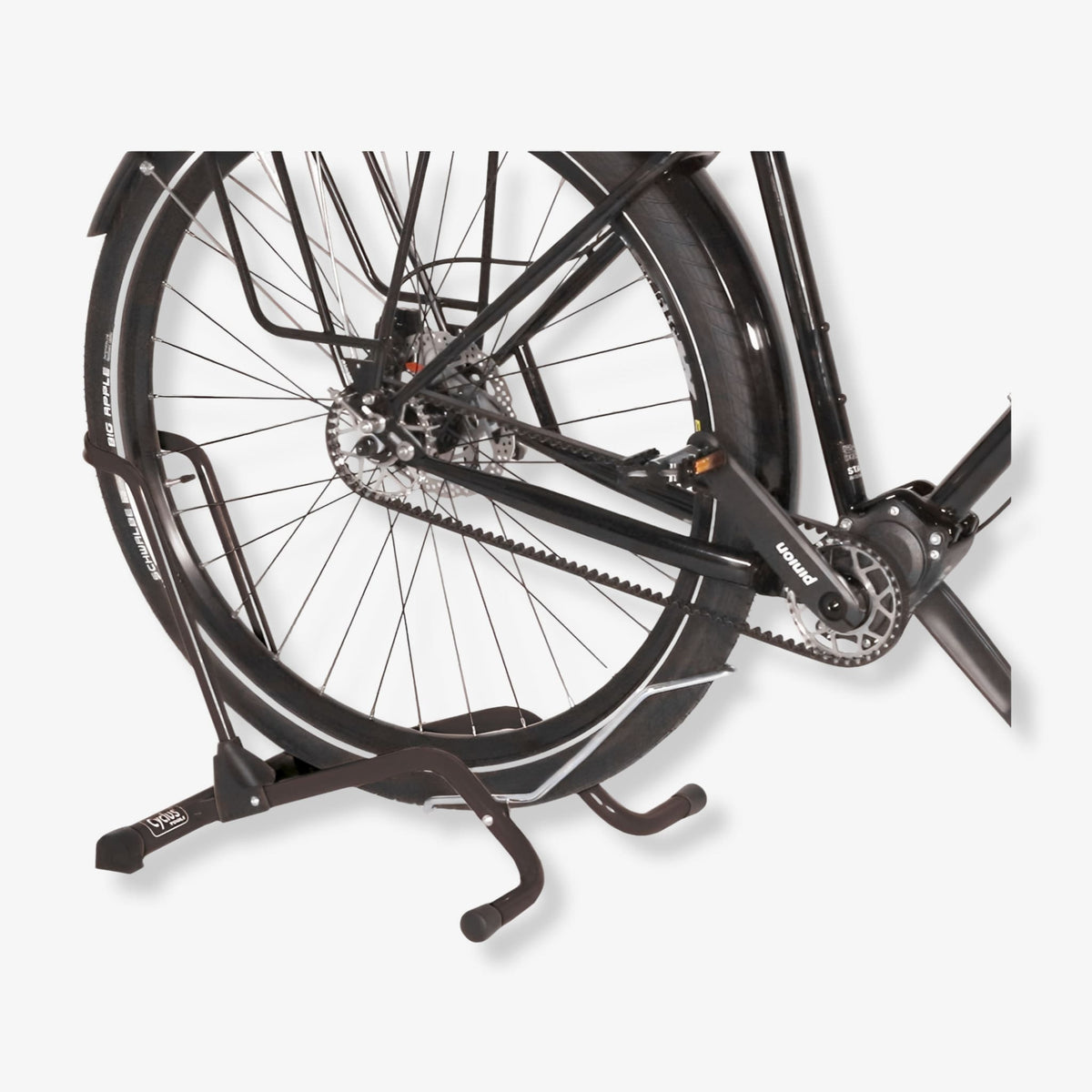 Cyclus Tools Sykkelstativ | For forhjul og bakhul 26 "-29" | svart - ebiketech