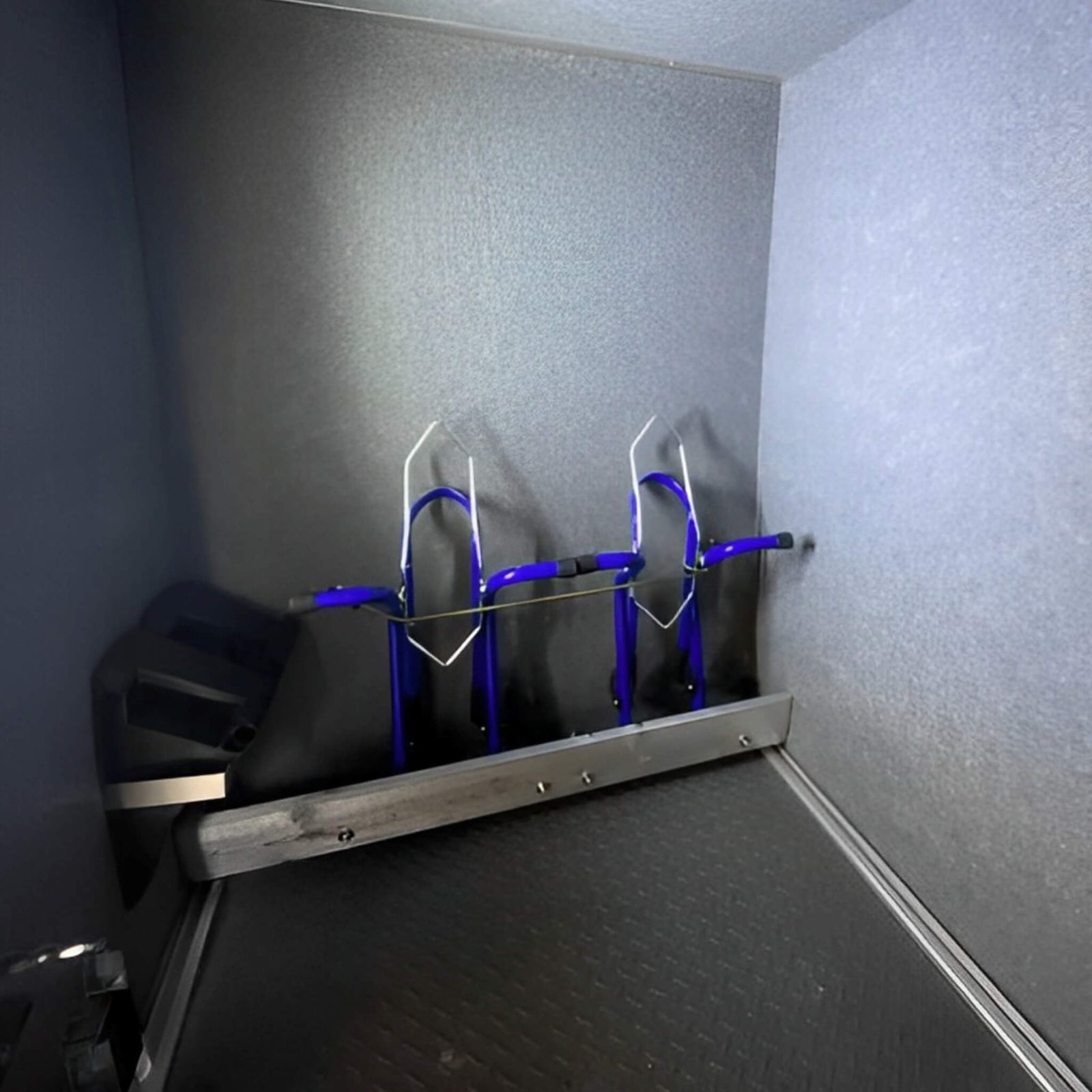 CYCLUS TOOLS Sykkelstativ | For front- og bakhjul 26 "-29" | blå - ebiketech