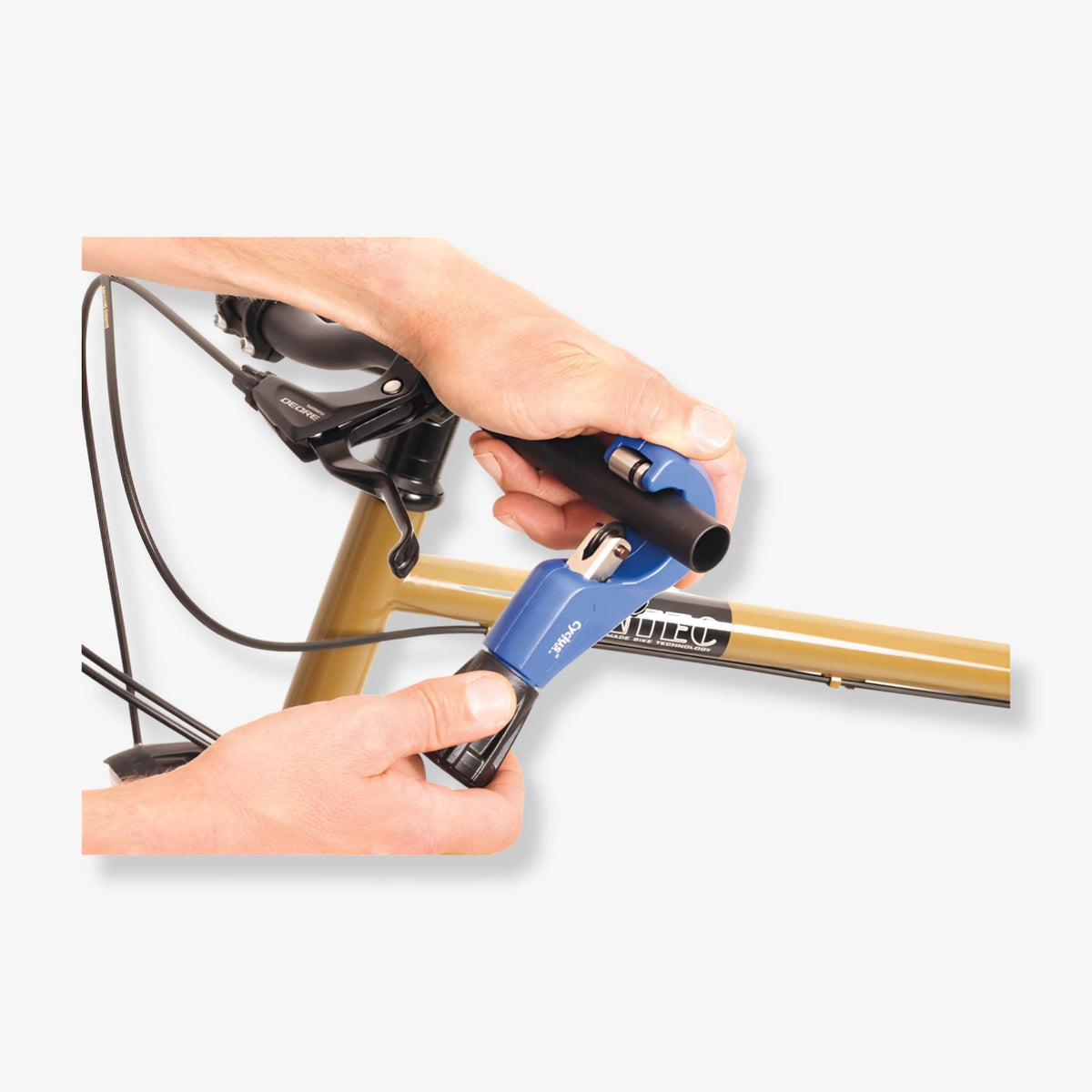 Cyclus Tools Tube Cutter for Tube Diameter 3-35 mm - inkl. Reserver skjærehjul - ebiketech