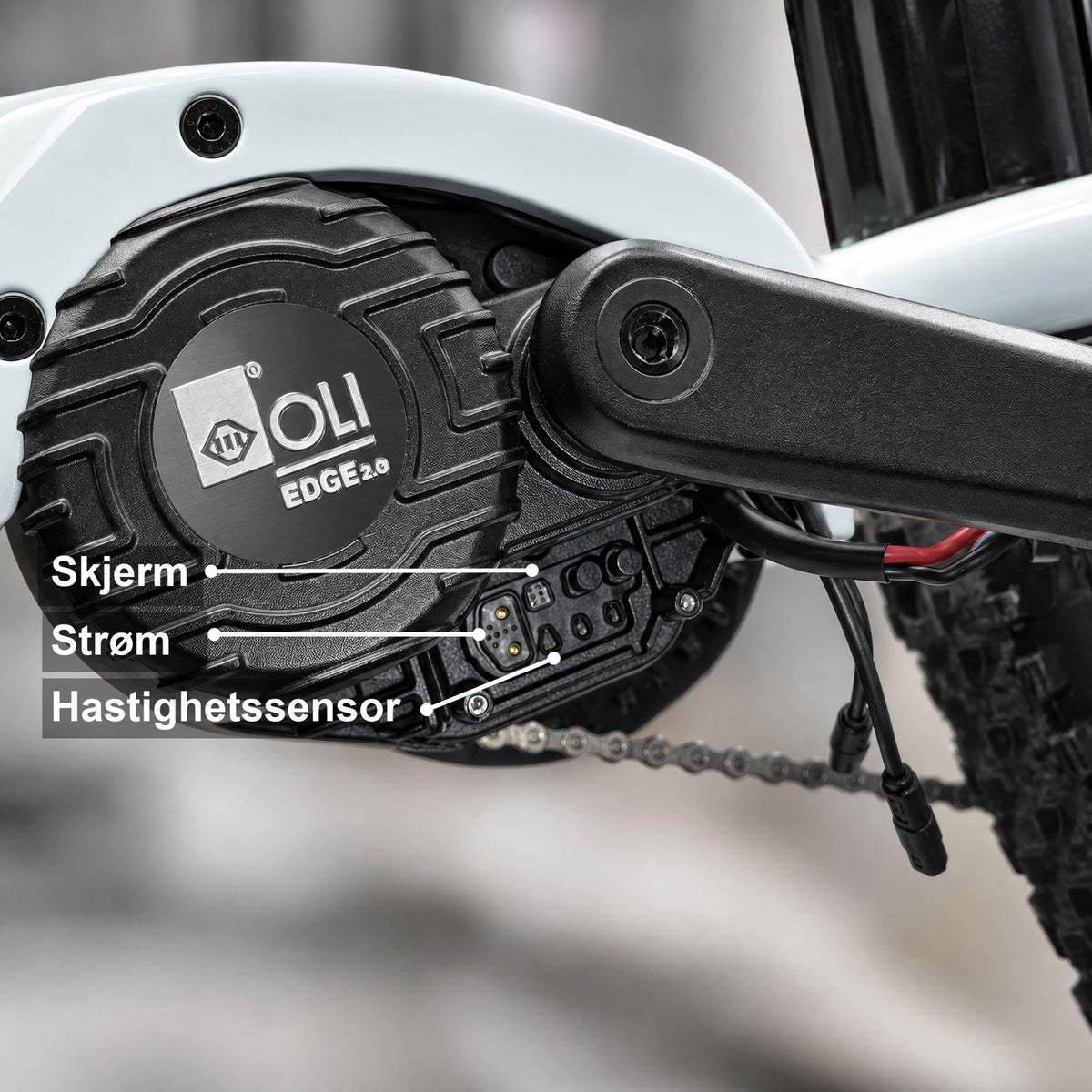 ebiketech 2.1 for OLI EDGE 2.0 og OLI PICO (3 pin kontakt) - opphever hastighetssperren! - ebiketech