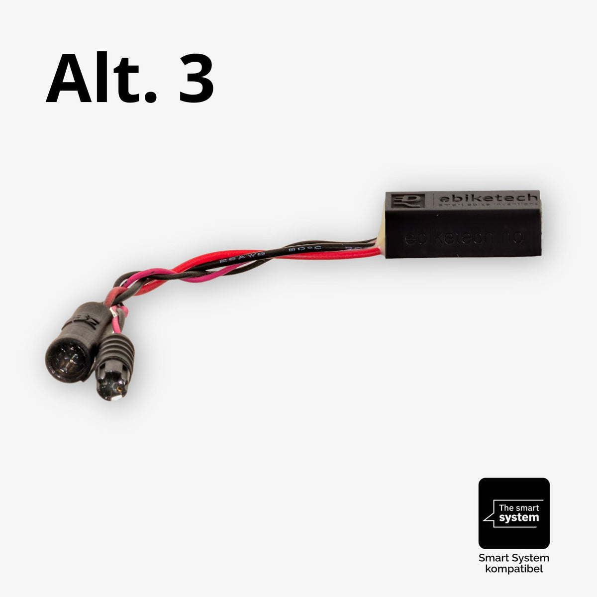 ebiketech 3.0 S Smart Switch for Bosch Smart System + Rim Magnet (med tuning integrert i hastighetssensor) - opphever hastighetssperren! - ebiketech