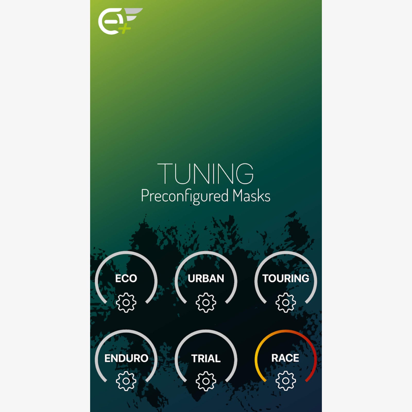 Eplus for Yamaha Moro 07 med Yamaha PW - X3 motor (innebygd tuning kompatibel med Eplus Tuning App!) - ebiketech