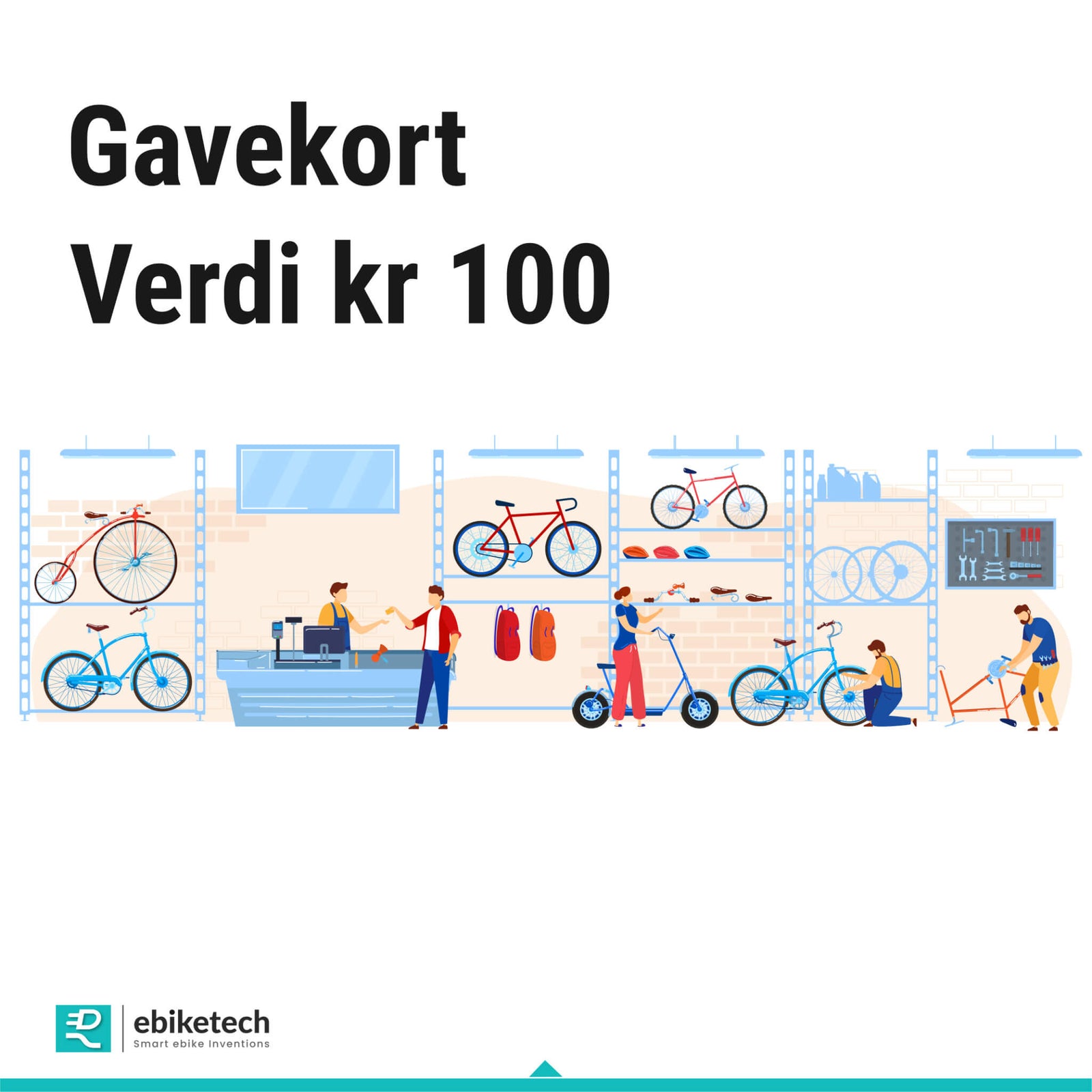 Gavekort fra ebiketech - den perfekte gaveidé - ebiketech