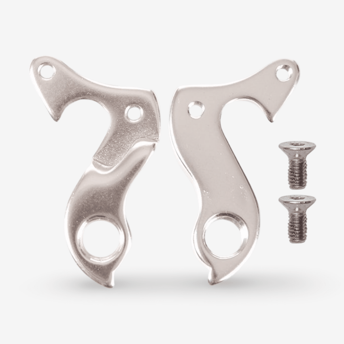 Gear hanger for trekking & MTB frames - alloy cast - mount with 2 screws M5, outside assembling - ebiketech