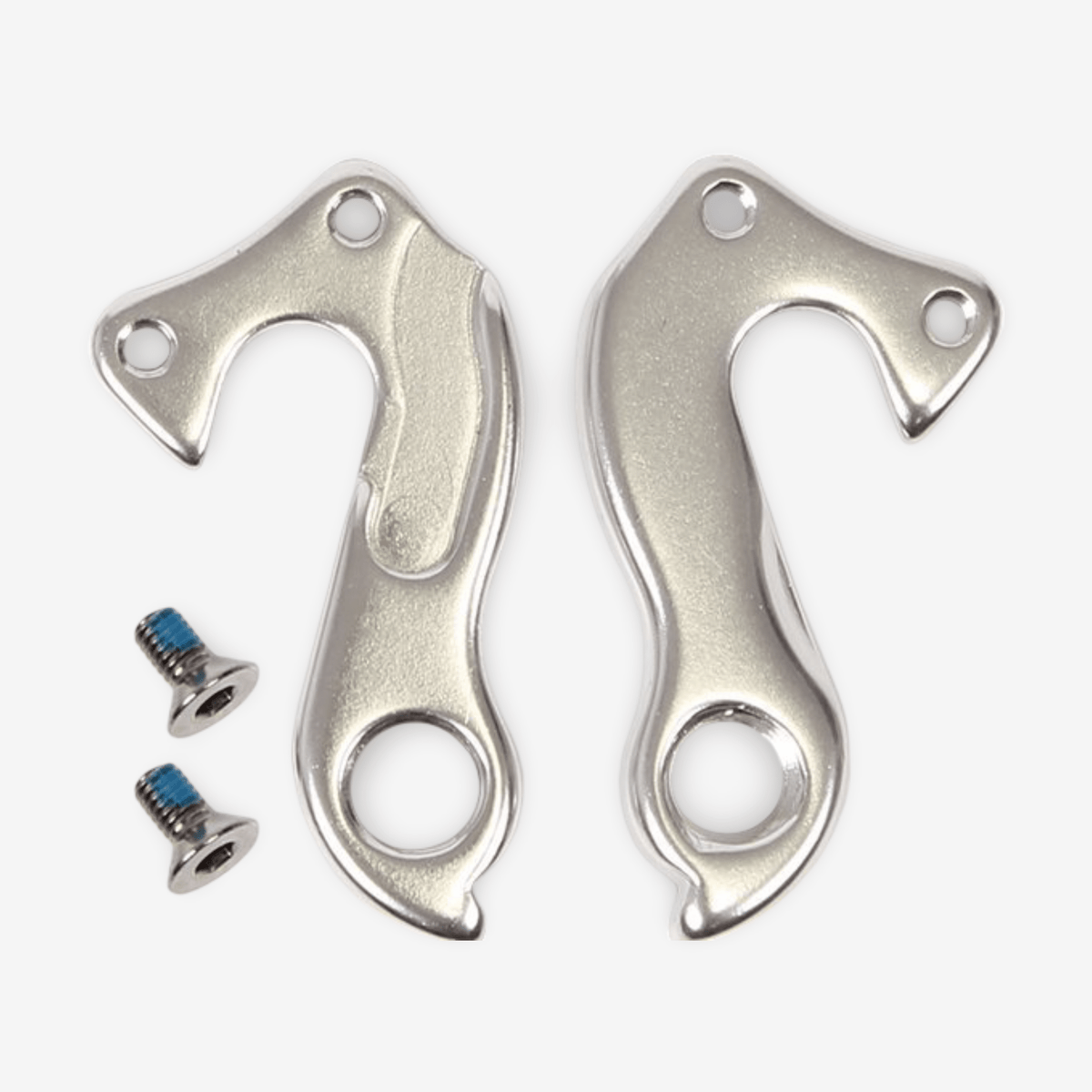 Gear hanger for trekking & MTB frames - alloy cast - mount with 2 screws M5, outside assembling - ebiketech