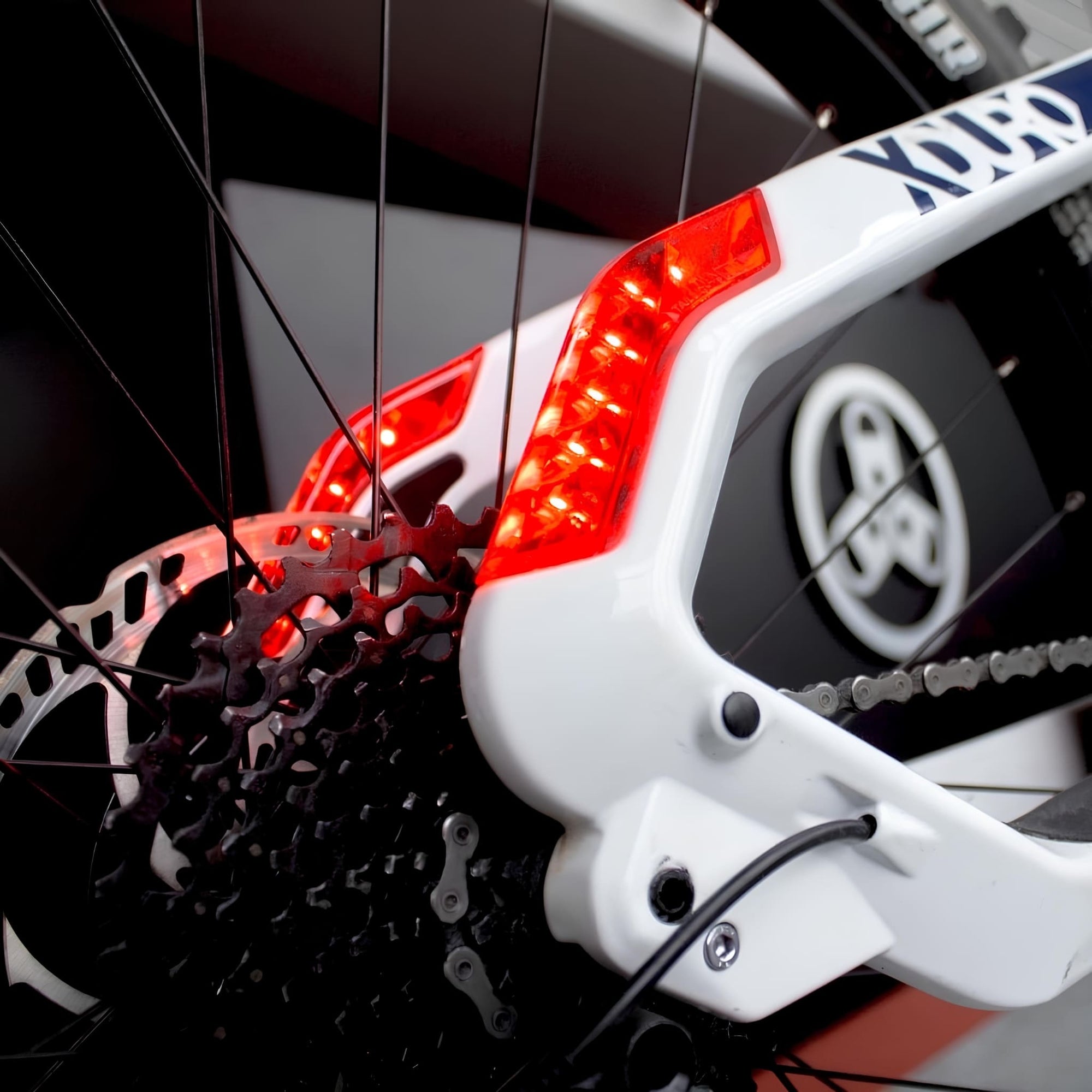 Haibike Components The Twin Tail Lights (6 - 12V DC - AC) Elsykkel baklykt - SE OG BLI SETT! - ebiketech