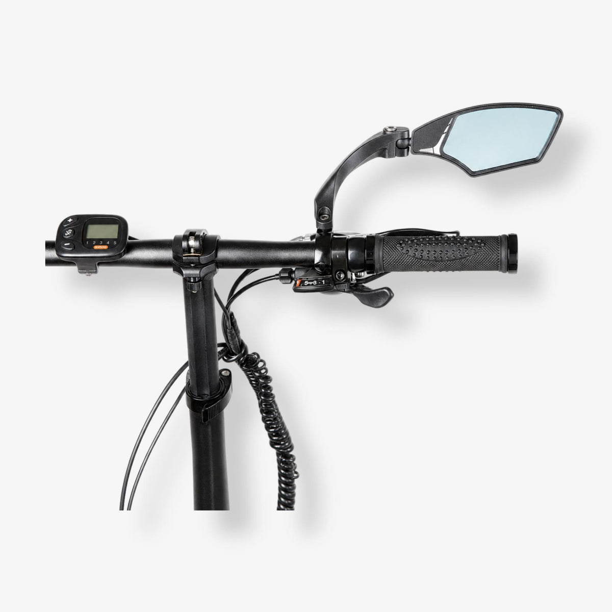 Mirage Luxury sykkelspeil med dimbart glass og styreklemme - høyre side - ebiketech