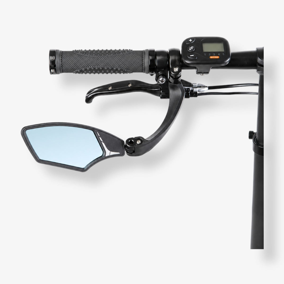 Mirage Luxury sykkelspeil med dimbart glass og styreklemme - venstre side - ebiketech