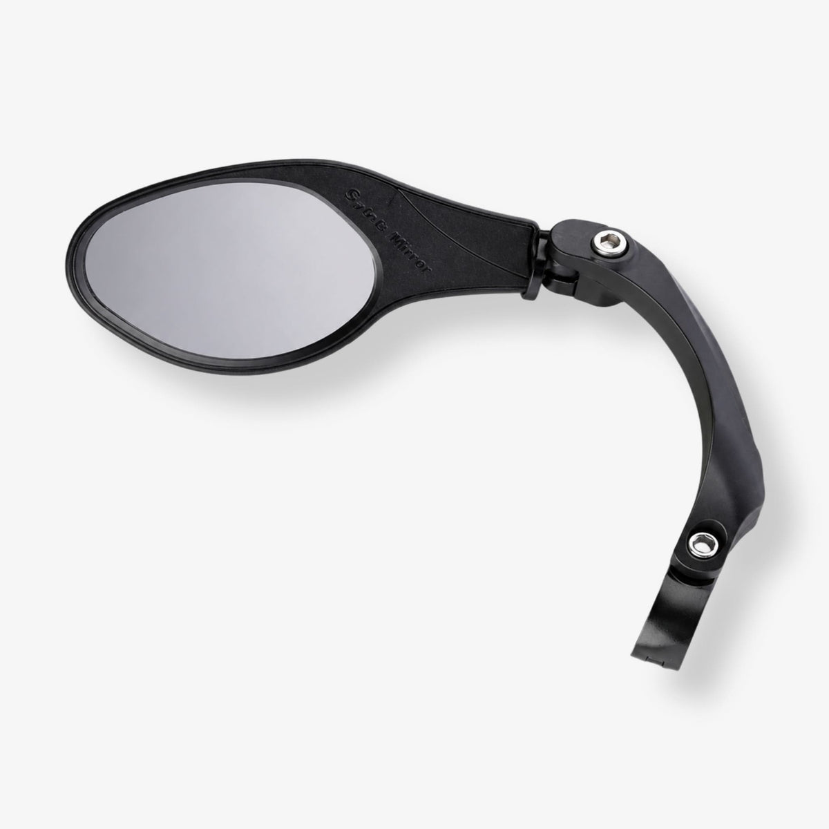 Mirage Uno Sykkelspeil med styreklemme (21,0 mm til 26,0 mm), venstre side - ebiketech