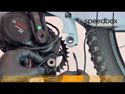 SpeedBox 1.6 B.Tuning for Bosch (Smart System Gen.5 + Rim Magnet) - EL-SYKKELTRIM