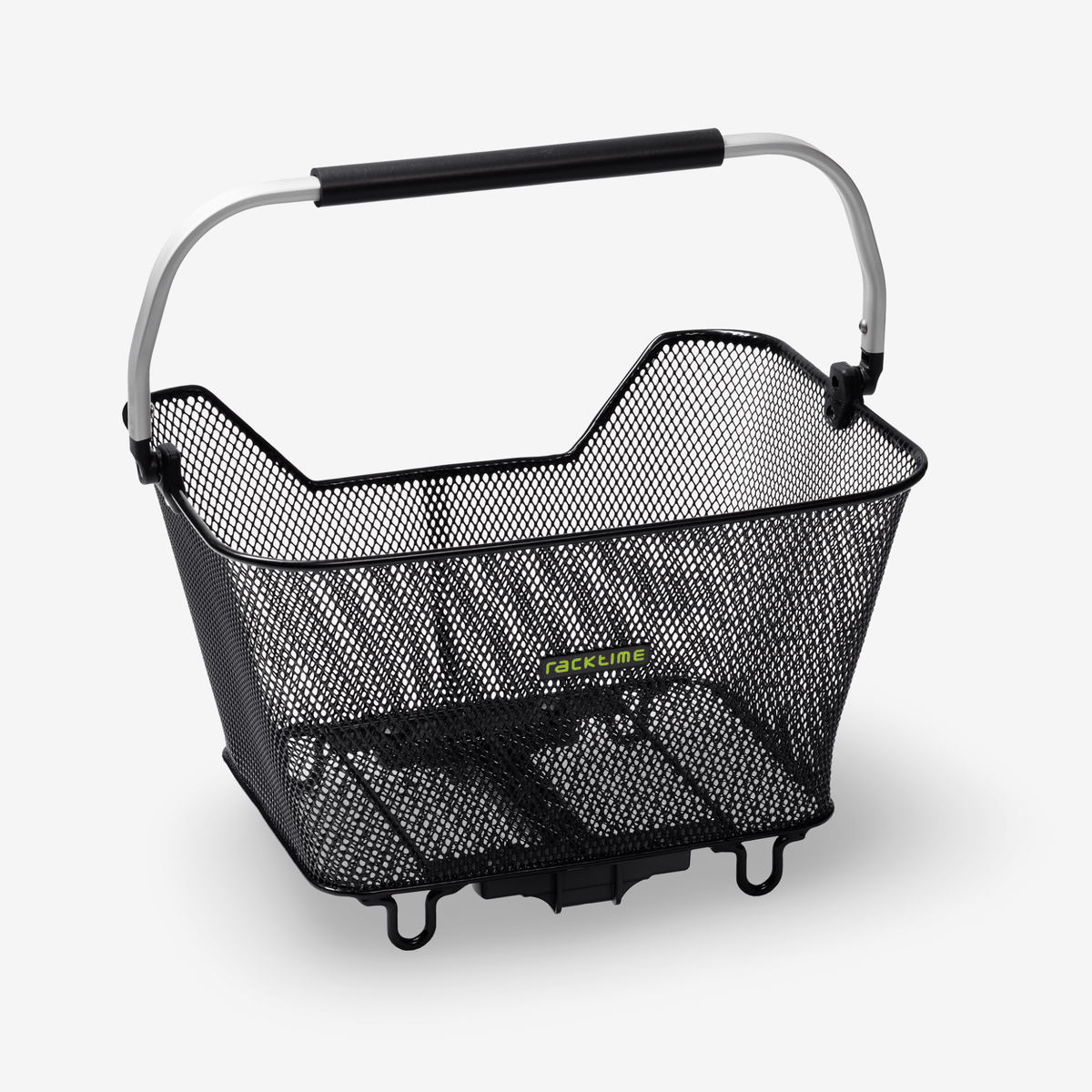 RackTime Baskit Deluxe 2.0 Basket inkl. Snapit -adapter | svart - ebiketech