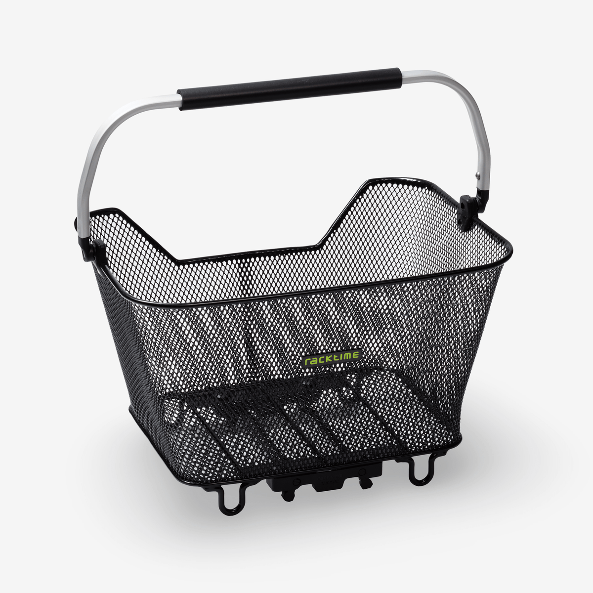 RackTime Baskit Deluxe Basket inkl. Snapit -adapter | svart - ebiketech