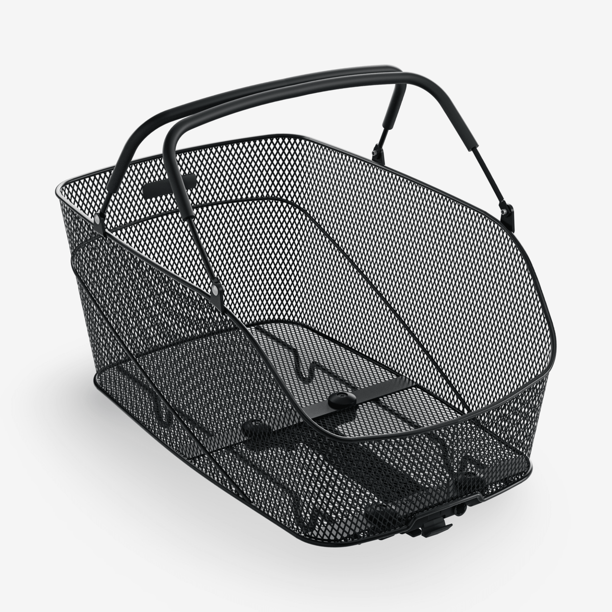 RackTime Baskit Trunk 2.0 Stor kurv inkl. Snapit -adapter | svart - ebiketech
