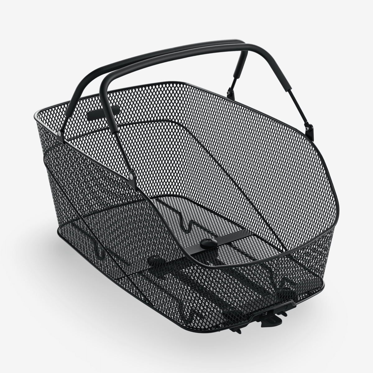 RackTime Baskit Trunk Basket inkl. Snapit -adapter | svart - ebiketech