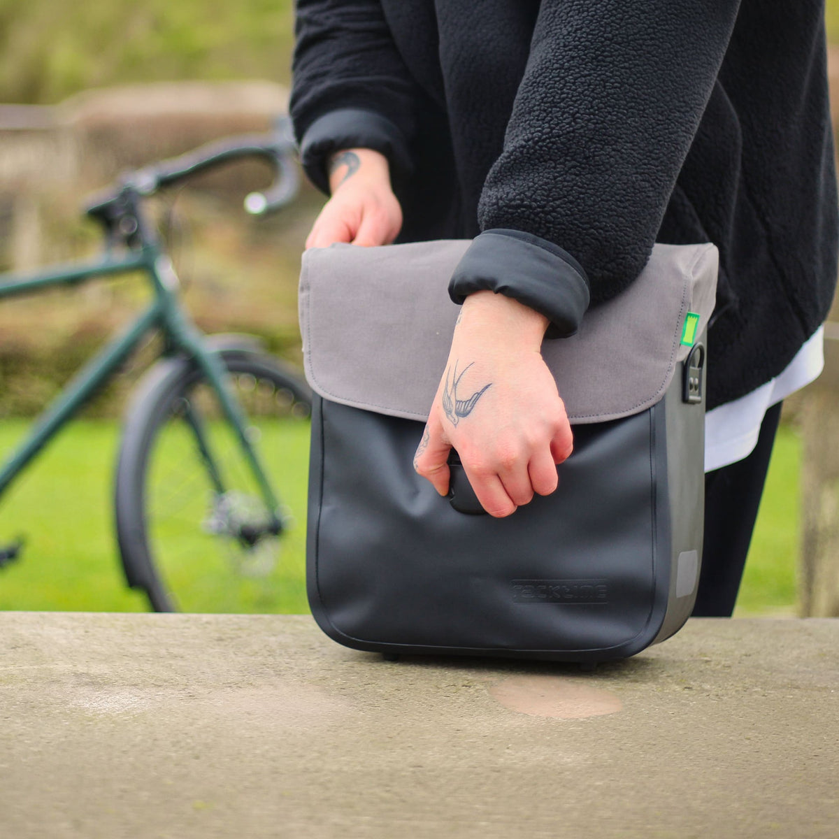 RackTime Odin Bag Sykkelveske - med SnapIt-adapter forhåndsmontert - ebiketech